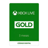 Xbox Live Gold 3 Meses Codigo