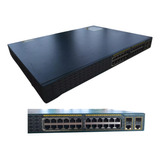Switch Cisco Catalyst 2960 24 Puertos Ethernet Redes Uso Rud