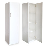 Locker Alacena Con Estantes 1 Puerta Blanco 40x40x160