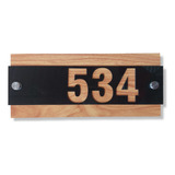 Placa Numeros Para Casa 13x30cm Hasta 5 Numeros. Modelo B2