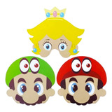 Mascara Antifaz Mario Bros Para Cumpleaños