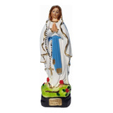 Figura Virgen De Lourdes (24cm) Envío Gratis