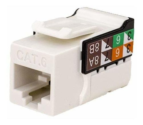 Cable De Red Ethernet Cat Cat6 Rj45 Keystone Jack, V-max Ser