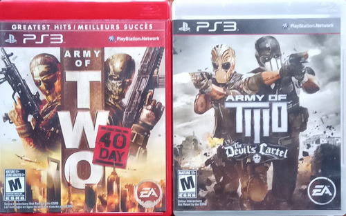 Army Of Two The 40th Day + The Devils Cartel Ps3