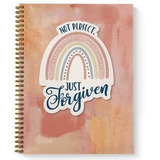 Cuaderno Espiral, Block N Tapa Blanda Just Forgiven 8.5  X 1