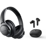 Paquete Auriculares Y Headphones Inalambricos | Soundcore