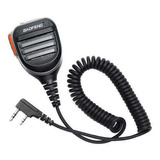 Micrófono De Bocina 2xptt Para Baofeng Uv-5r Uv5ra F8 Uv-82