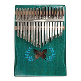 Piano De Madera Kalimba De 17 Teclas Con Instrumento Musical