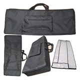 Capa Bag Teclado Casio Ctk-6250 Master Luxo Rd + Cobertura