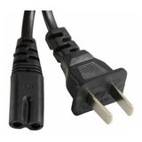 Cable De Poder Tipo 8 - 1.5 M Para Grabadora,impresoras,tv