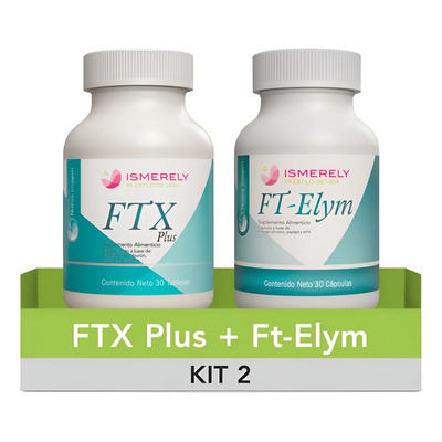 Kit Ismerely Suplementos | Ftx Plus + Ft-elym | Meses sin interés