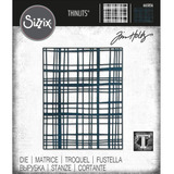 Scrapbooking Troquel Sizzix Tim Holtz Simple Plaid Cuadrille