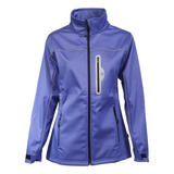 Campera Softshell Mujer Lavanda Térmica Impermeable Nieve