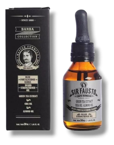 Oleo Fortalecedor Barba Sir Fausto Culture Men X 30ml