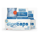 Suplemento En Cápsulas Vegetales Framingham Pharma  Digecaps Enzimas Digestivas En Caja 30 Un Pack X 2 U
