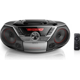 Reproductor De Cd Boombox Portátil Bluetooth Fm Radio Mp3 Me