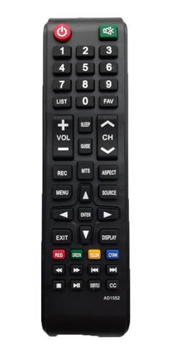 Control Remoto Para Tv Exclusiv Jlc Caixun + Forro + Pilas