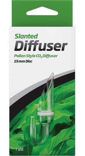 Seachem Difusor Glass Slanted Diffuser Pollen 15mm P/ Co2