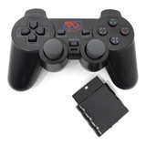 Controle Pg S/fio Para Ps2/ps3/pc