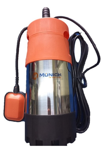 Bomba Sumergible Para Cisterna 1hp A 127v Marca Munich