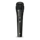 Microfono Negro Con Cable Ideal Para Karaoke Plug 6.3mm