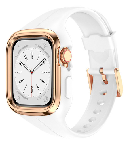 Estojo Feminino Com Pulseira Para Apple Watch 8, 41 Mm E 40