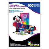 Papel De Sublimacion Premium A4 100 Gramos 100 Hojas Imprink