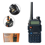 Kit 10 Rádio Comunicador Ht Dual Band Uhf Vhf Uv-5r Fm Fone