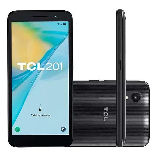 Smartphone Tcl L201 32gb Quad Core Tela 5  Camera 5 Mp Preto
