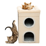 Casa Cama Torre Arranhador Gato 3 Andares Premium Resistente