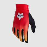 Guantes Bicicleta Flexair Race Rojo/naranjo/negro Fox