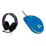 Logitech G335 Audífonos Con Cable Para Gaming, Micrófono Fli