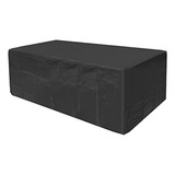 Cubre Muebles Exterior Impermeable 210d Oxford Negro