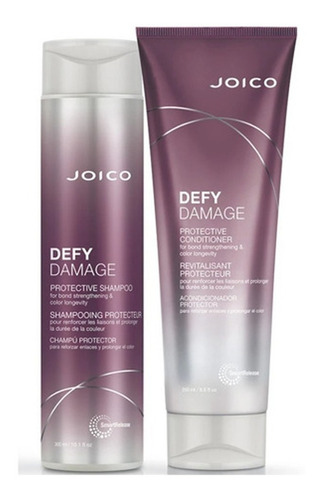  Joico Defy Damage Shampoo 300ml Y Acondicionador 250ml