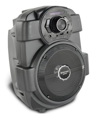 Bocina Amplificada 6.5 Pulgadas Bafles Bluetooth Portatil Recargable Necnon Audio Profesional