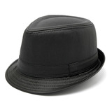 Sombrero Dandy Hombre Gardelito Fedora Algodón Engomado