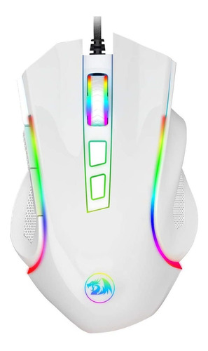 Mouse De Juego Redragon M602-rgb De 7200 Dpi (blanco)