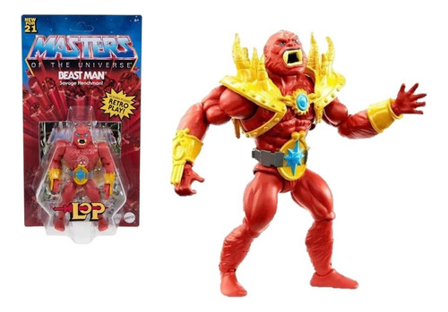 He Man & Los Amos Del Universo Origins Figura Beast Man