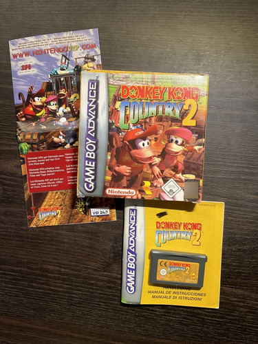 Donkey Kong Country 2 - Original Con Caja - Gba