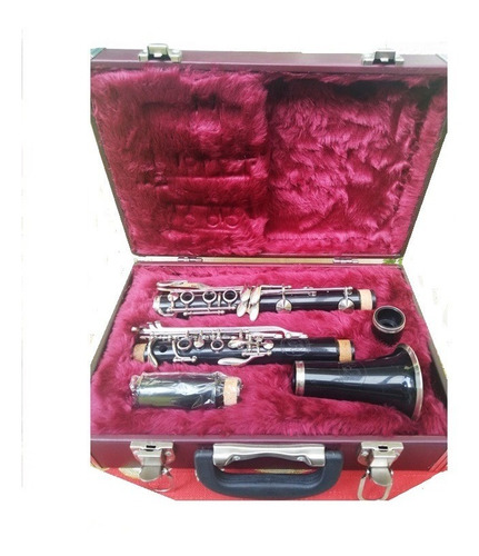 Clarinete Sib  Made In Usa Reynolds 17 Chaves Estojo Luxo