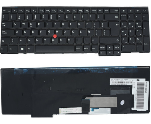 Teclado Lenovo Thinkpad L550 L560 L570 E531 E540 W55 Español