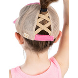 Gorro De Cola De Caballo Criss Cross Messy Bun For Children