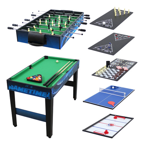 Surtido De Juegos De Mesa, 10 Juegos, Billar, Hockey, Futbol