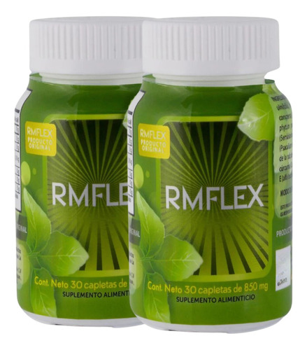 Rmflex 100% Original 2 Frascos Con 30 Tabletas C/u