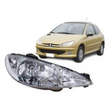 Optica P/ Peugeot 206 2004 2005 2006 2007 2008 2009 2010 2011 Parabola Simple