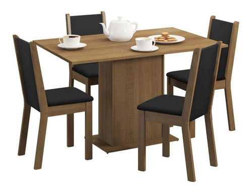 Juego De Comedor Celine 4 Sillas Favatex