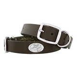 Zep-pro Cuero De Brown Tigres De Clemson Collar De Perro Con