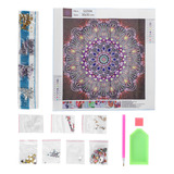 Kit De Pintura 5d Con Imágenes De Mandala, Flores, Sala De E