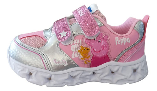 Zapatillas Footy Peppa Pig  Con Luces Led Niñas Funny Store