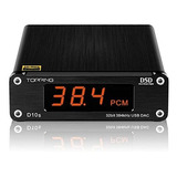 Amplificador Topping D10s Mini Usb Dac Css Xmos -negro